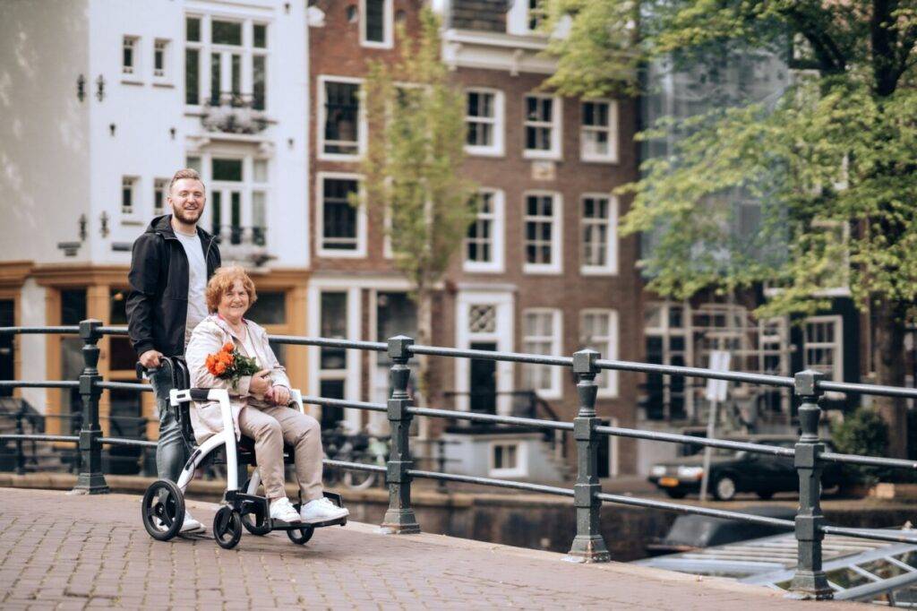 Hotel Amsterdam with parents