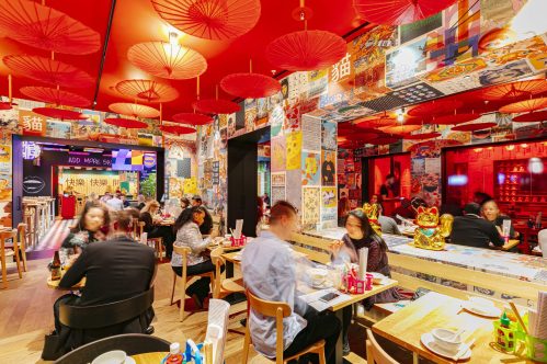 Visit our signature restaurant happyhappyjoyjoy for some delicious asian street food